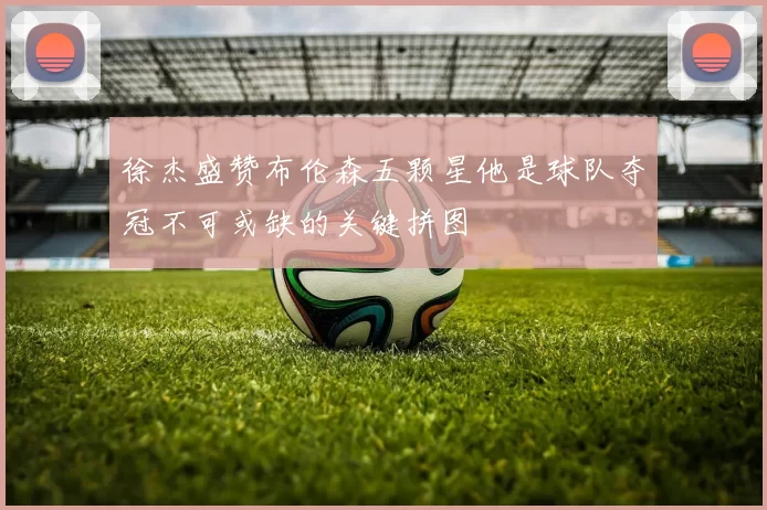 徐杰盛赞布伦森五颗星他是球队夺冠不可或缺的关键拼图
